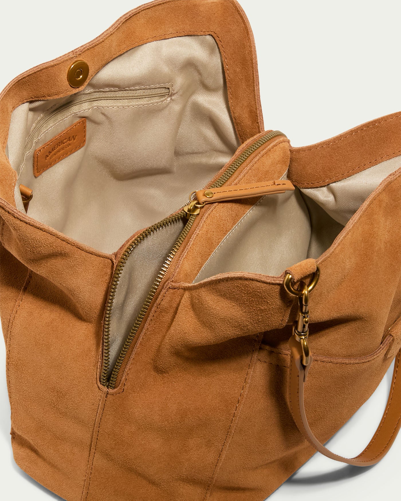 cafe latte suede