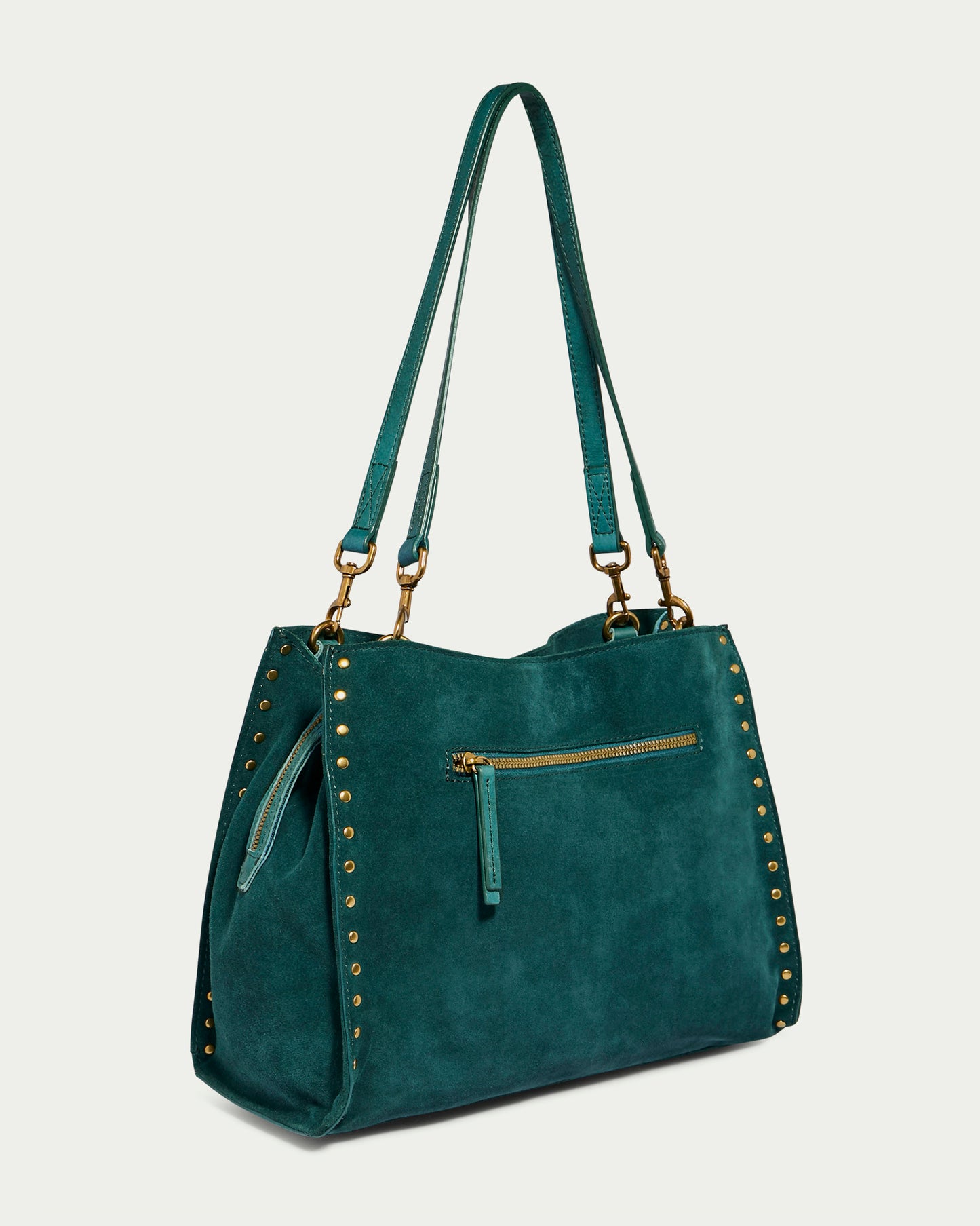 Dark Teal Suede