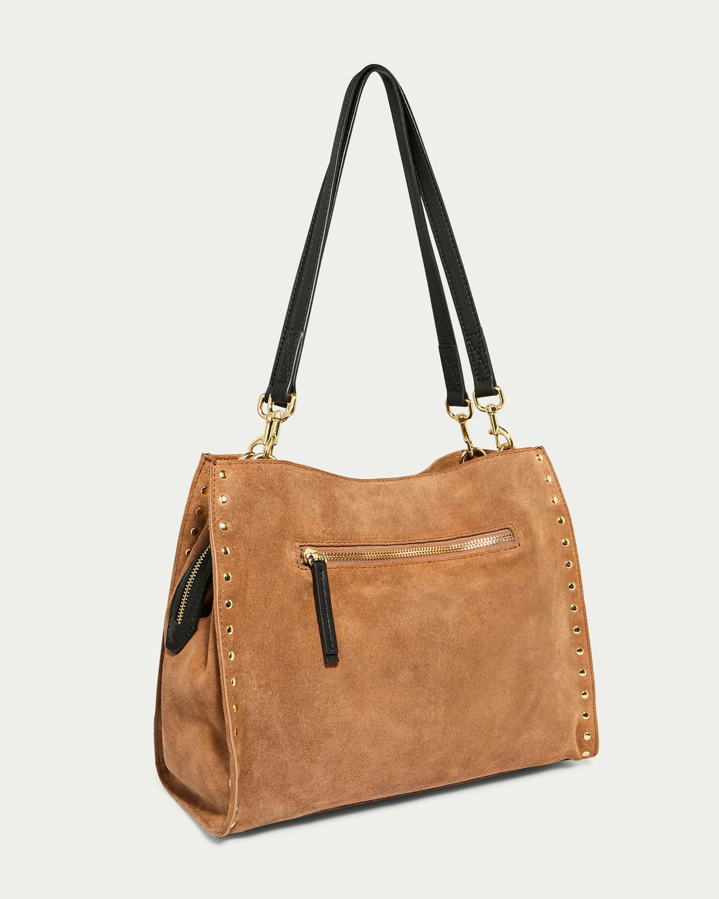 Nutmeg Black Suede