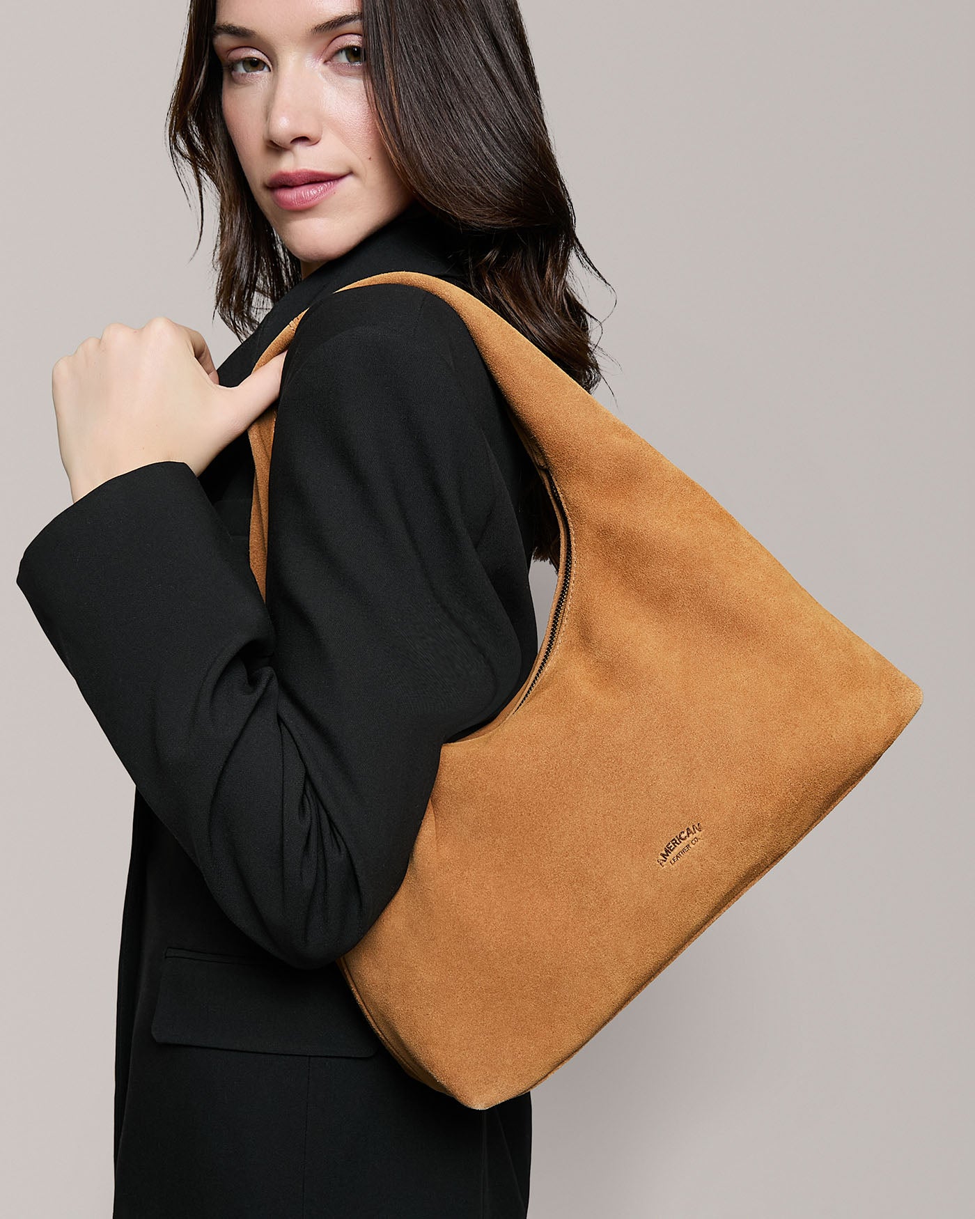 cafe latte suede