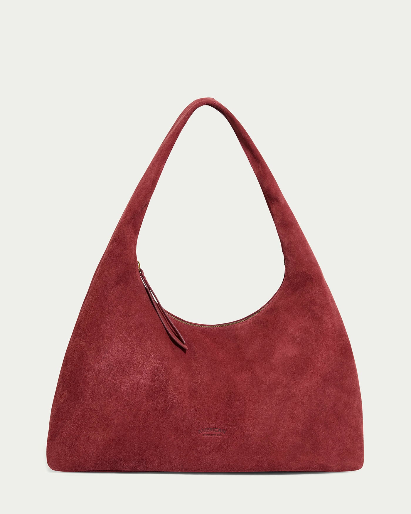 dark cherry suede