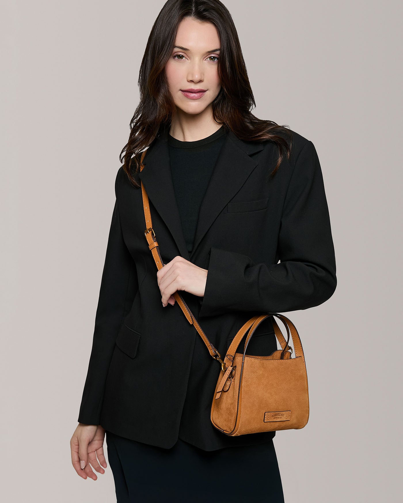 cafe latte suede