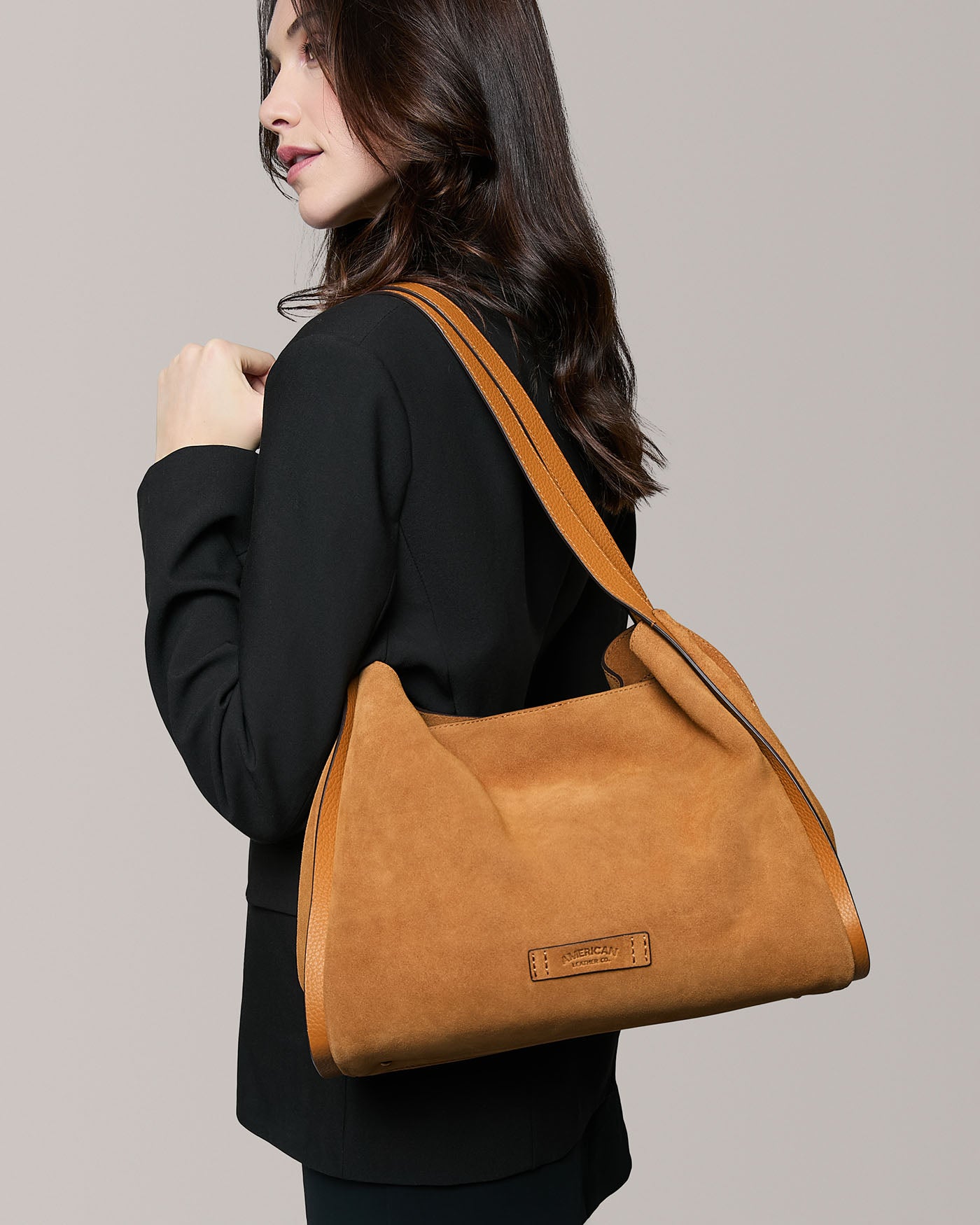 cafe latte suede