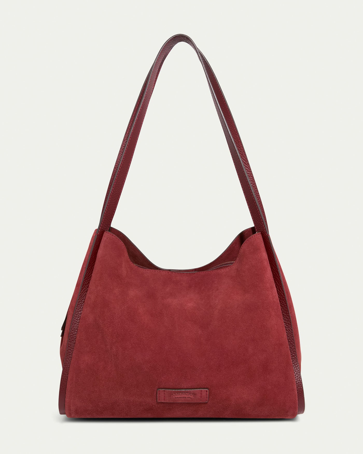 dark cherry suede