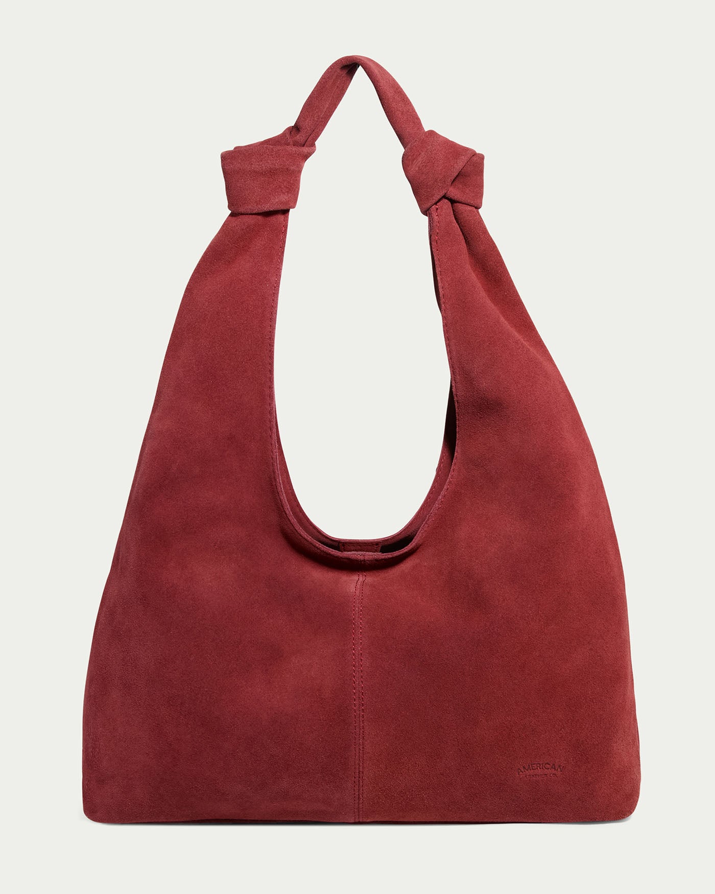 dark cherry suede