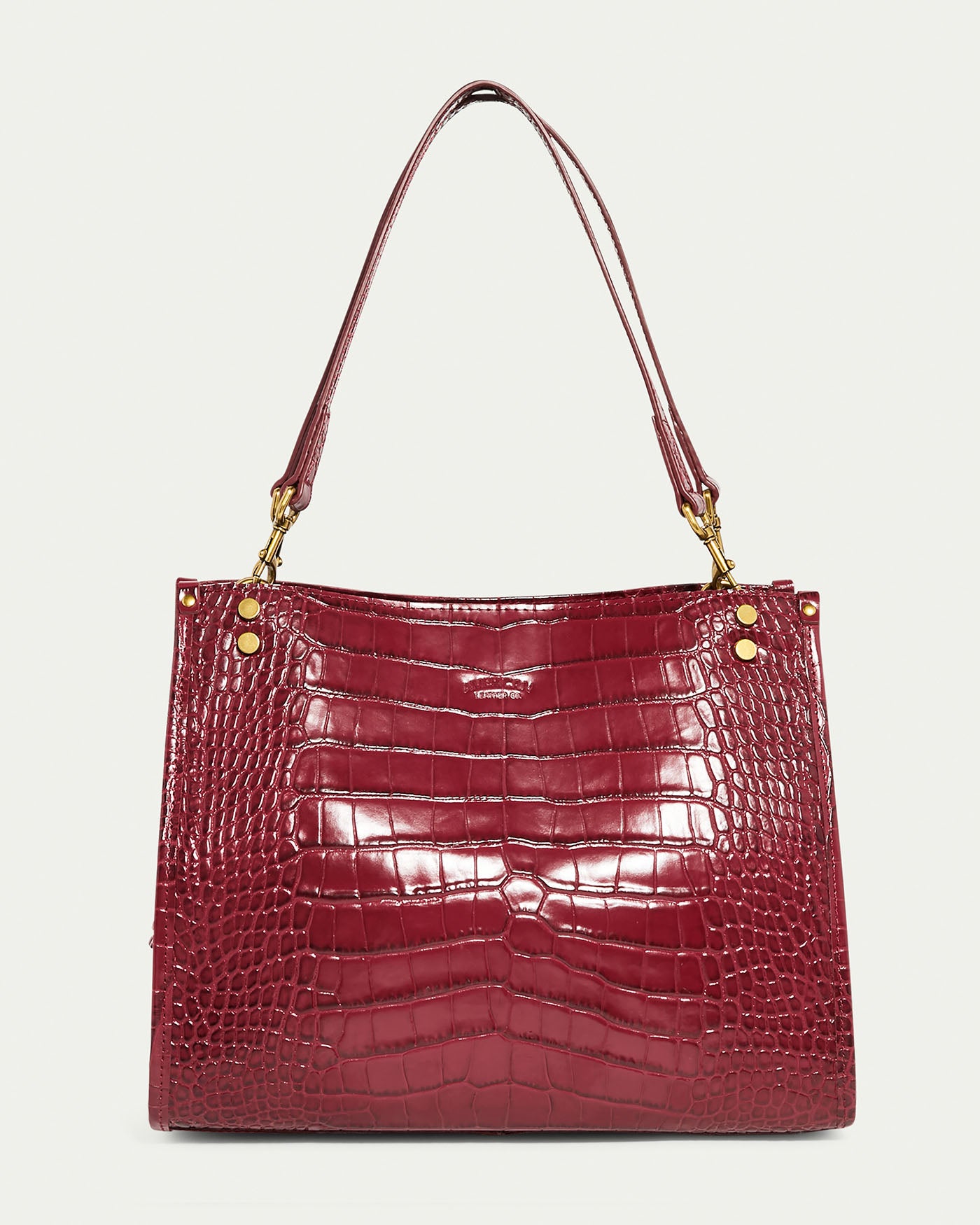 dark cherry italian croco