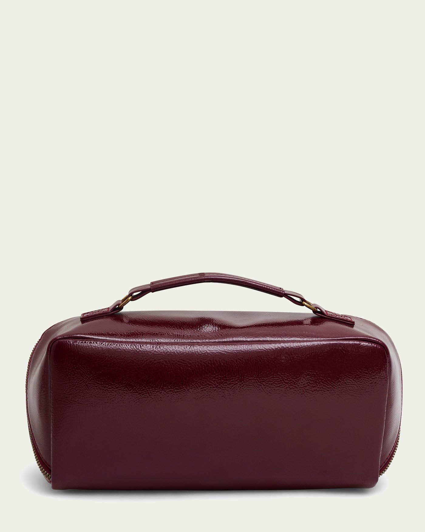 Red Crinkle Patent