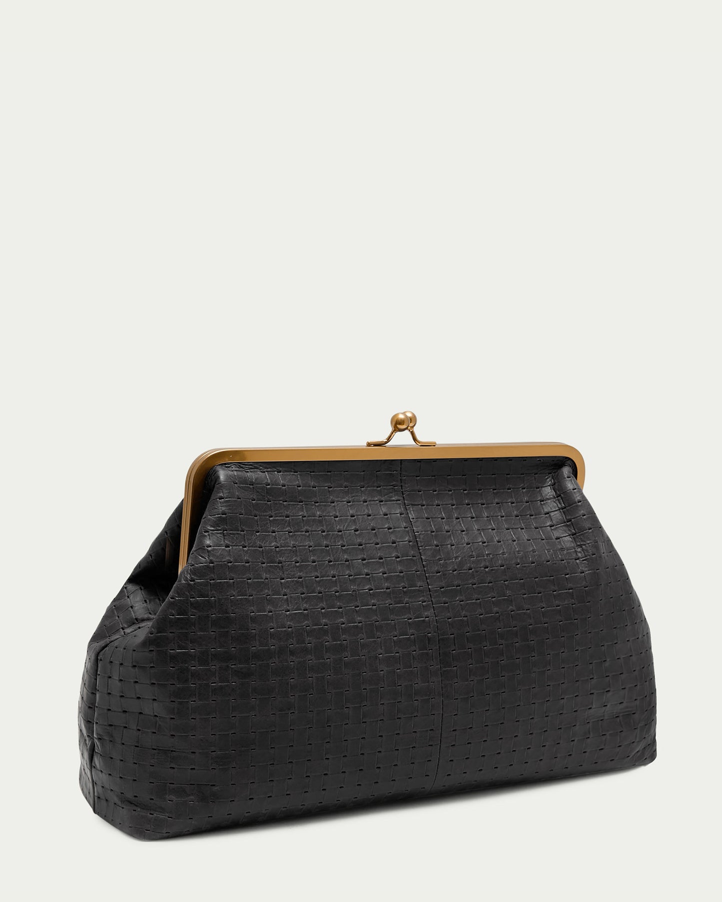 Black Embossed Weave