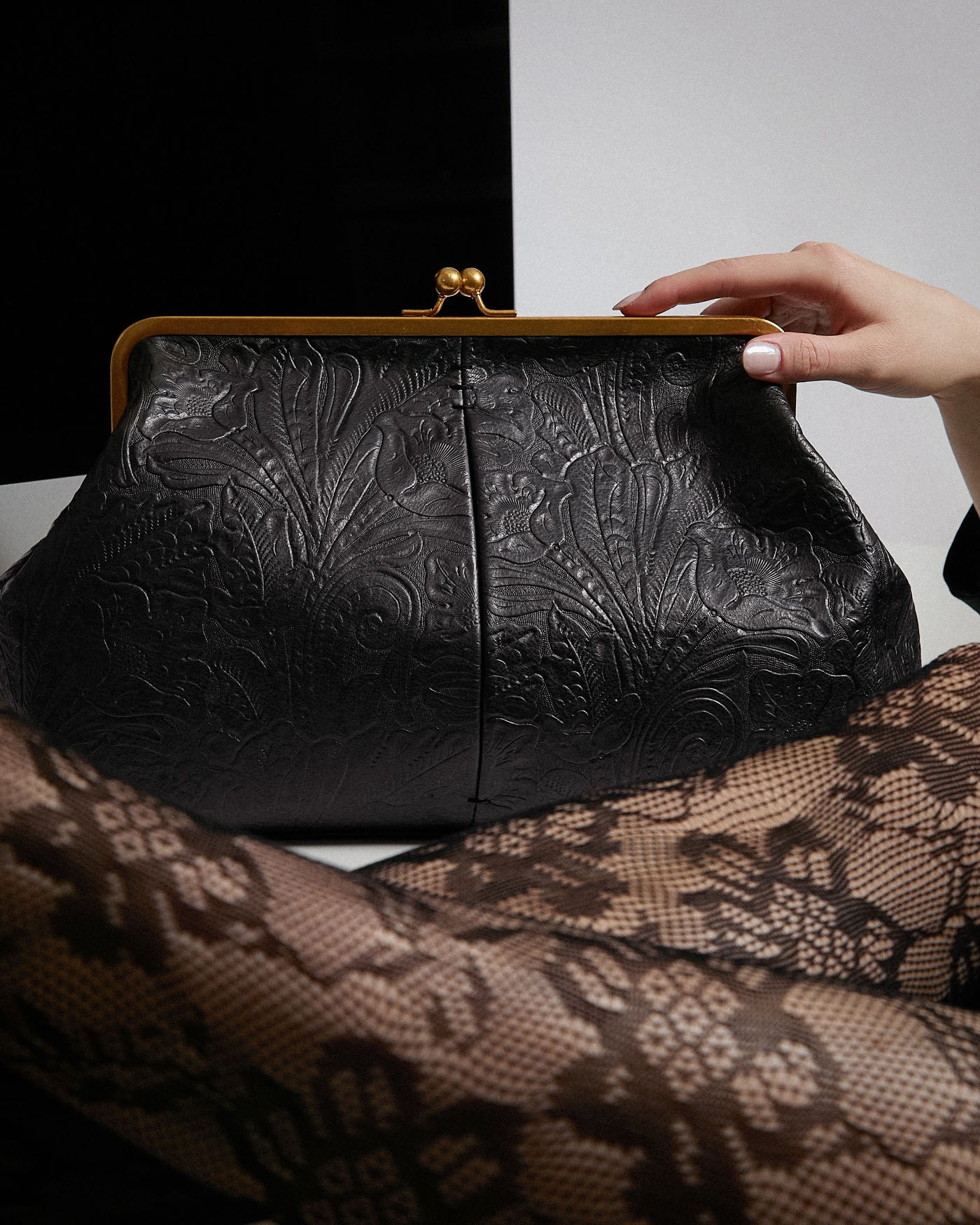 black tooled