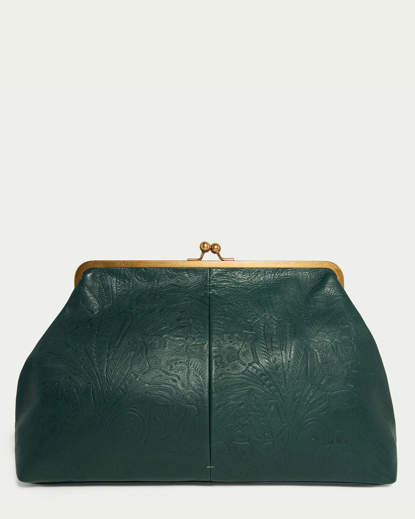 hunter green tooled