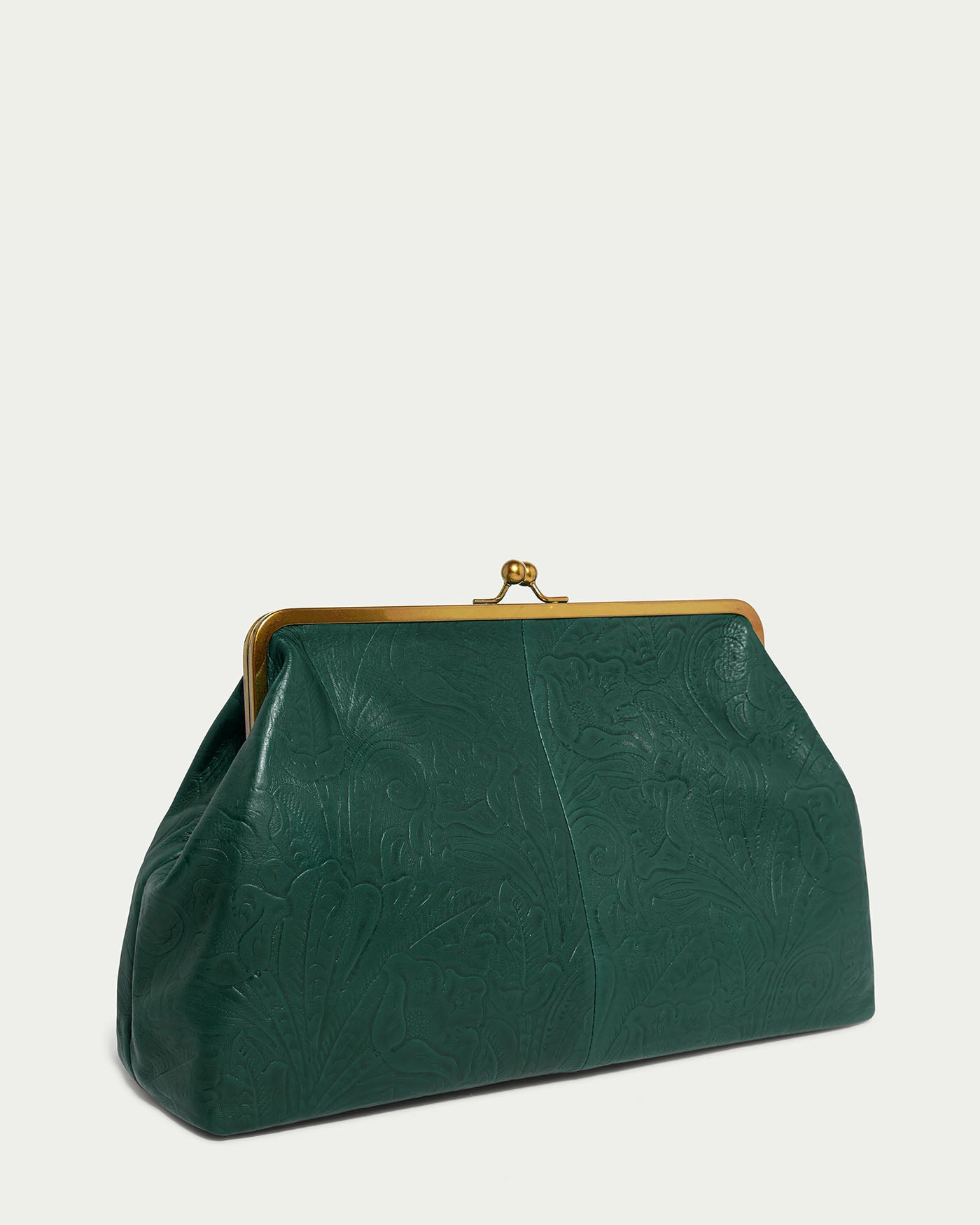 hunter green tooled