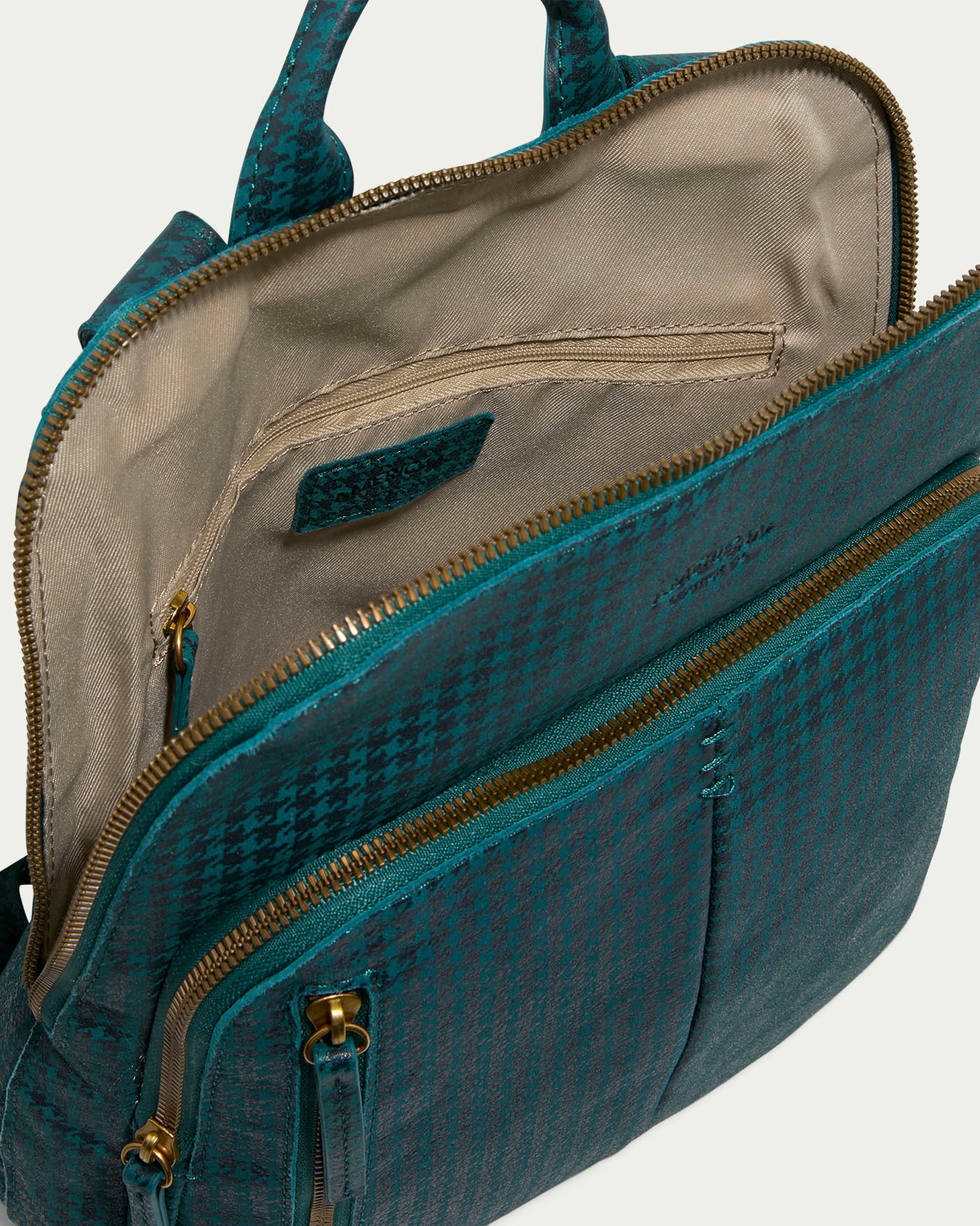 teal check