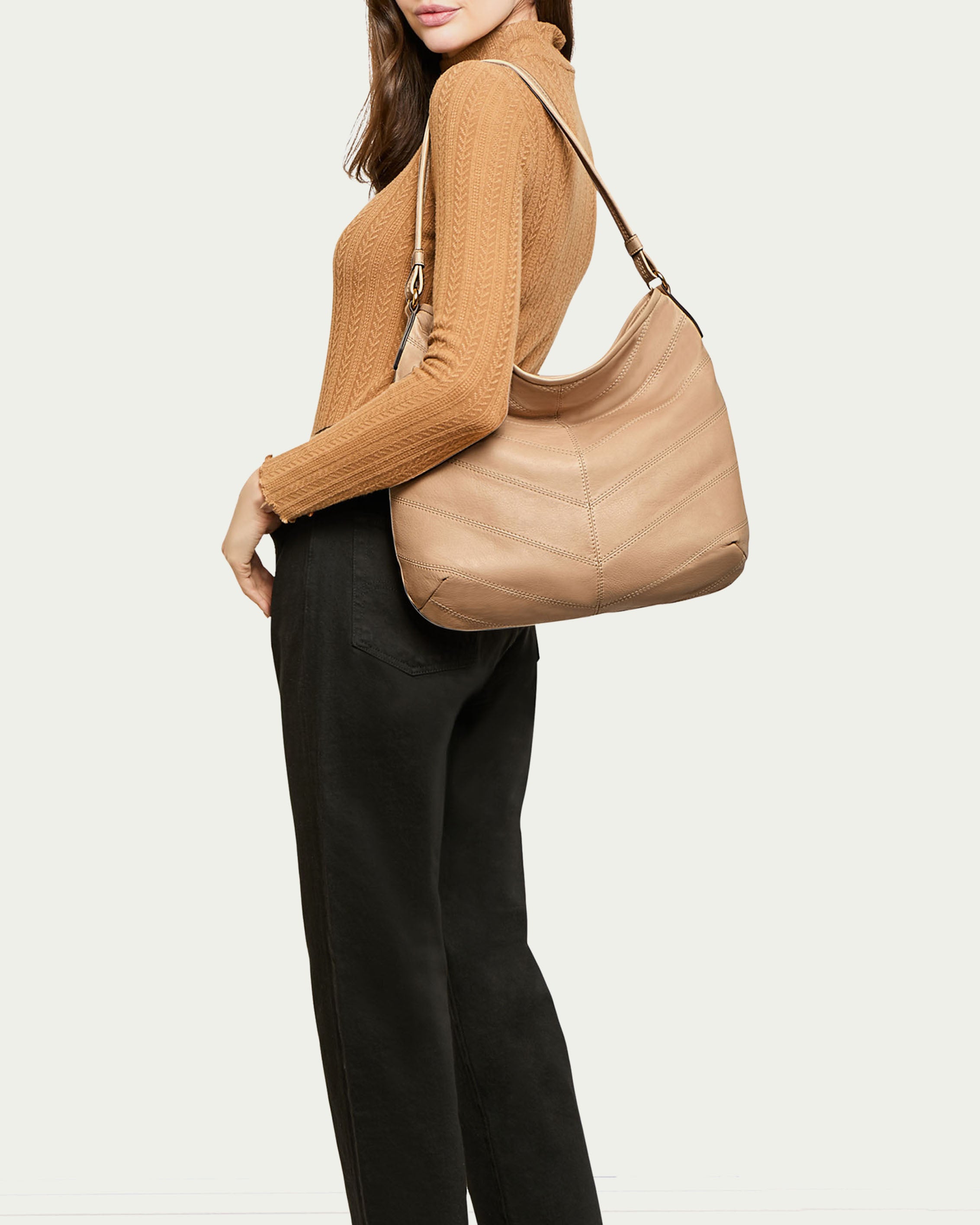 Raleigh Ziptop Patchwork Hobo