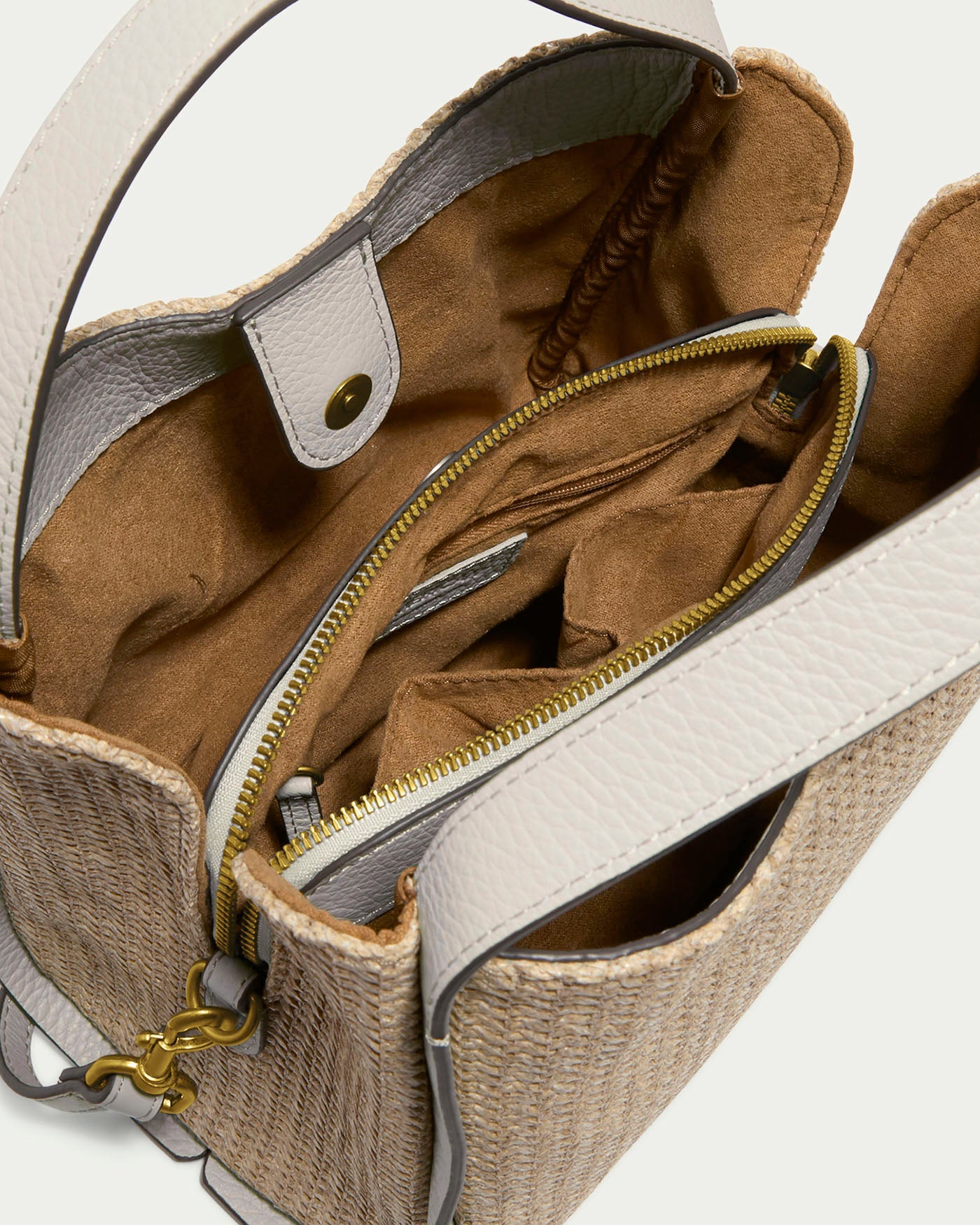 cream raffia