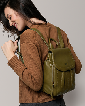 girl with handbag