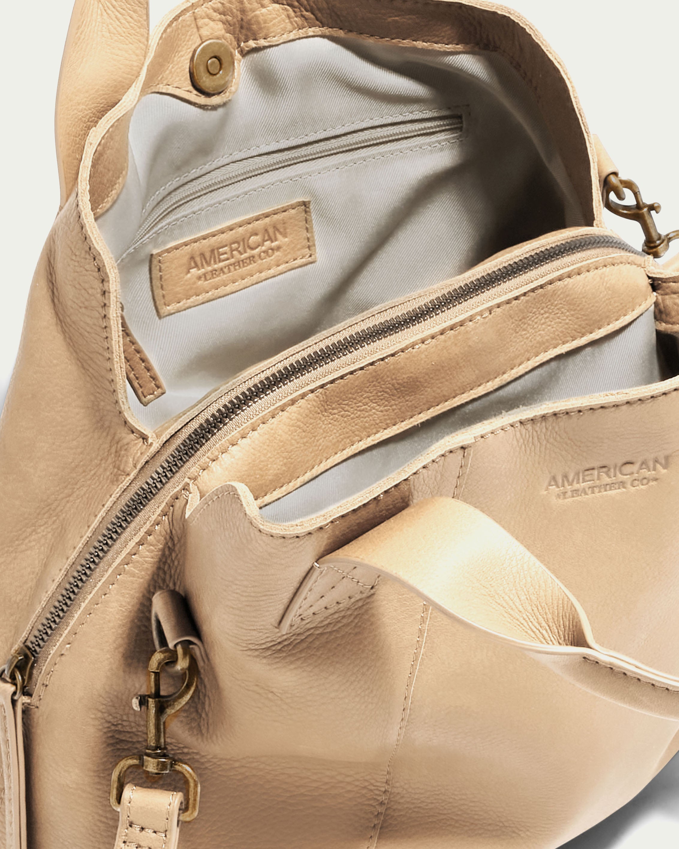 Ada Triple Entry Crossbody | American Leather Co.