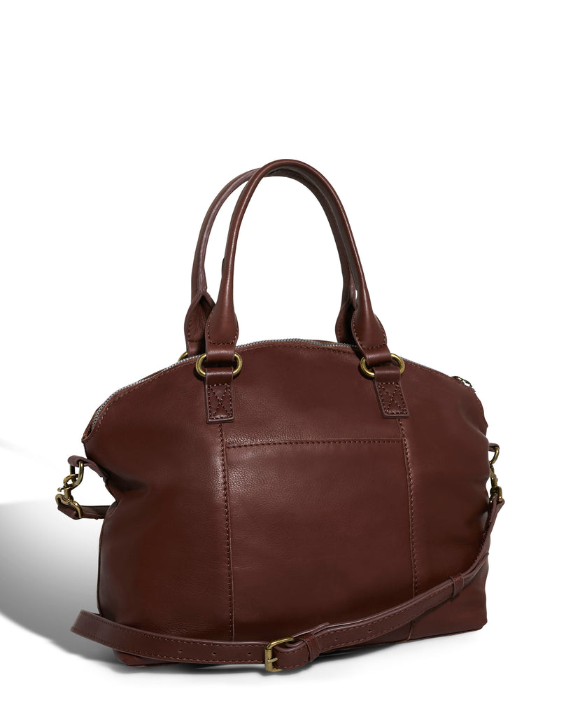 Carrie Dome Satchel Cordovan | American Leather Co.