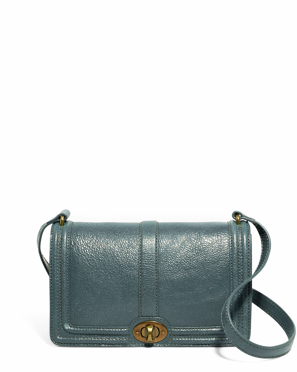 Becky Crossbody in Sage Leaf | American Leather Co.