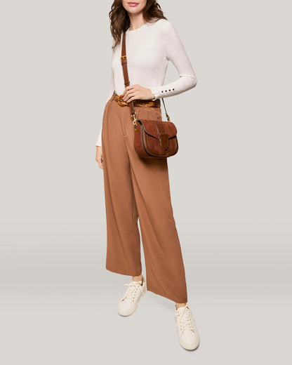 Brandy suede