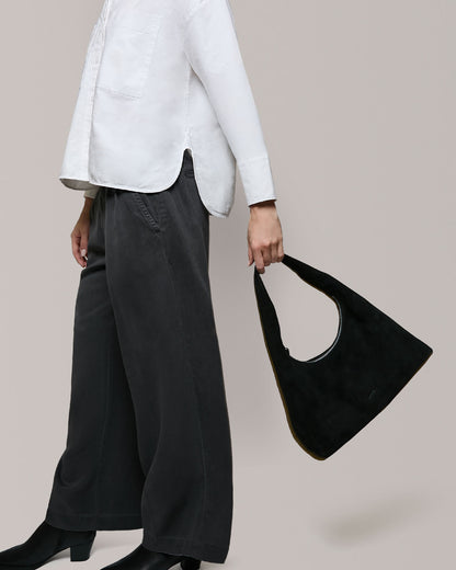 black suede