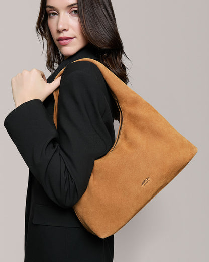 cafe latte suede