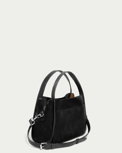 black suede