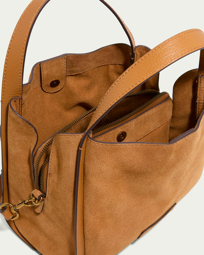 cafe latte suede