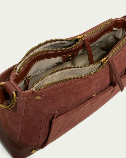cordovan suede