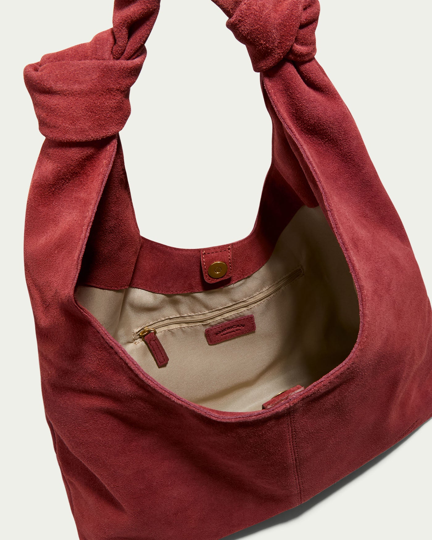 dark cherry suede