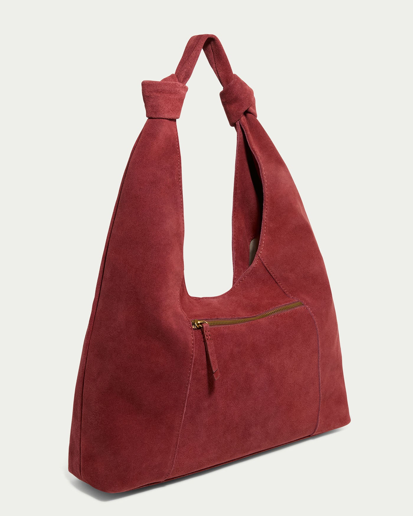 dark cherry suede