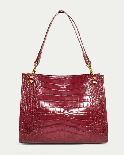 dark cherry italian croco