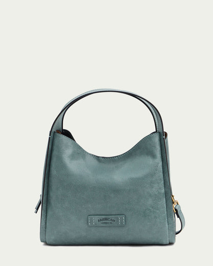 Sage Leaf Bomber Leather