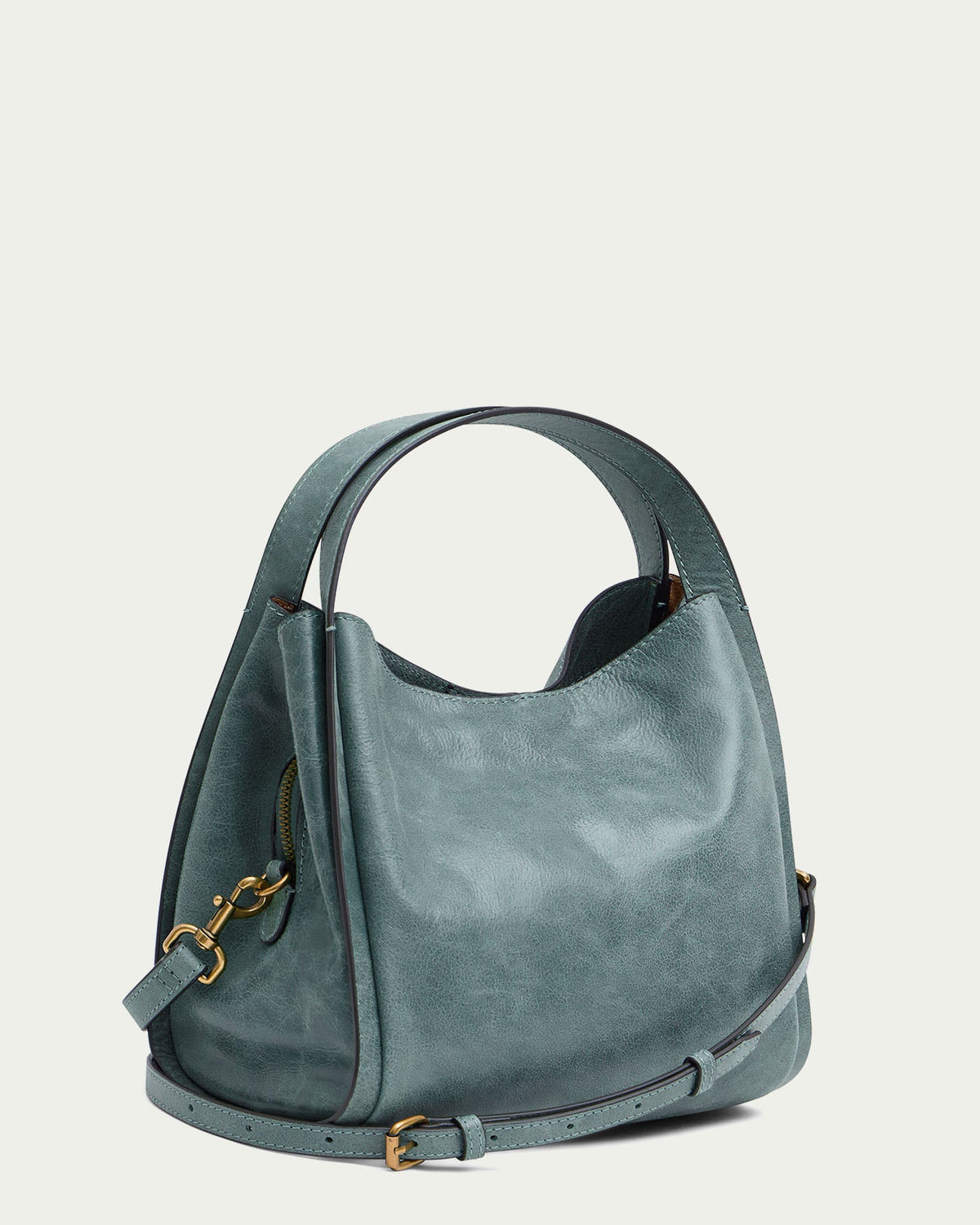 Sage Leaf Bomber Leather