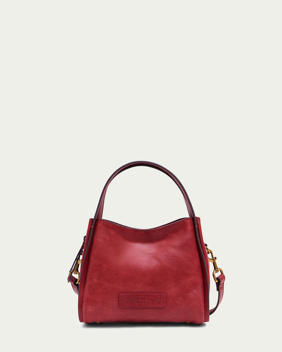 Claret Bomber Leather