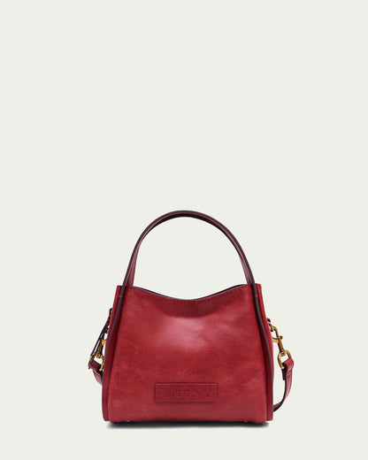 Claret Bomber Leather