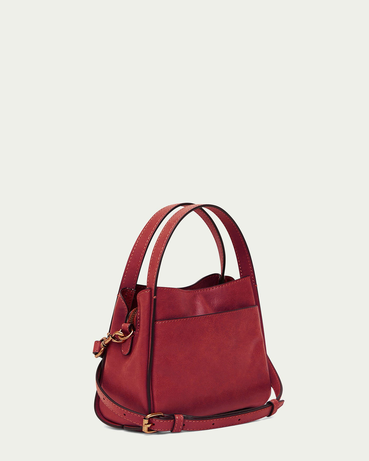 Claret Bomber Leather