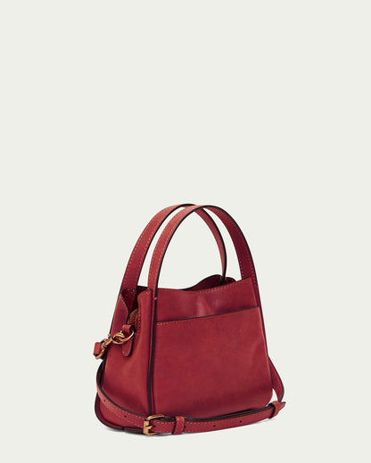 Claret Bomber Leather