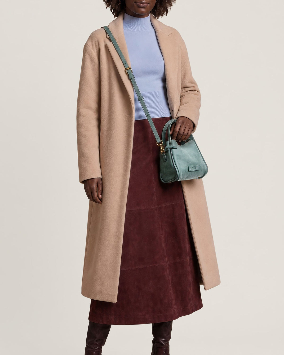 Sage Leaf Bomber Leather