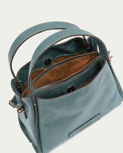 Sage Leaf Bomber Leather