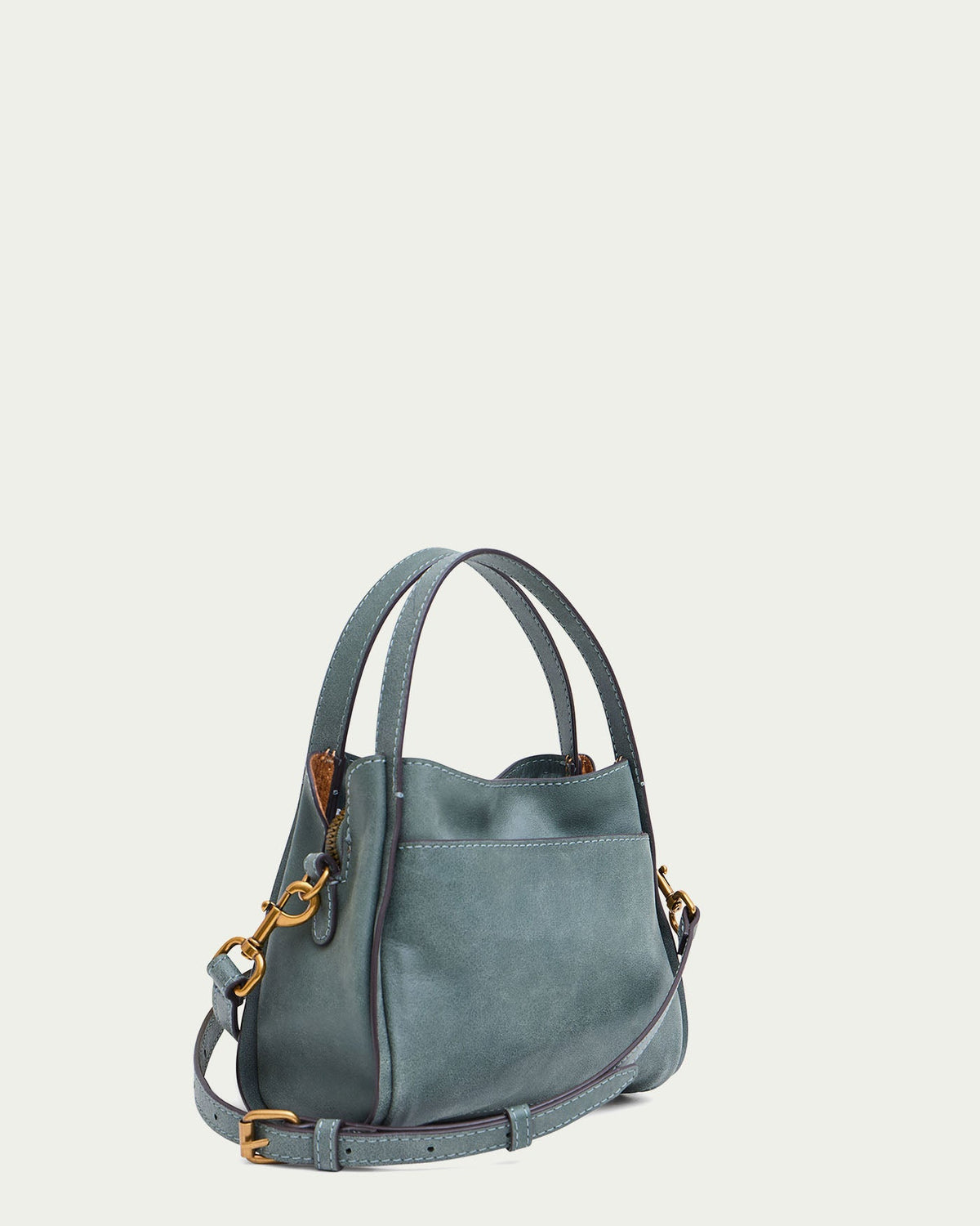 Sage Leaf Bomber Leather