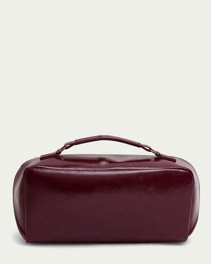 Red Crinkle Patent