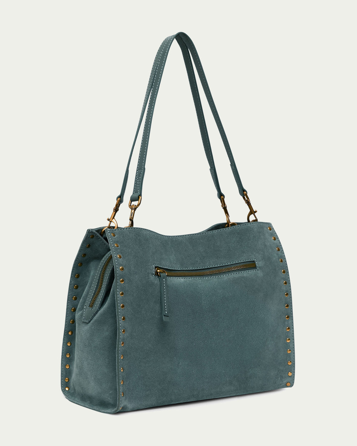 Sage leaf suede
