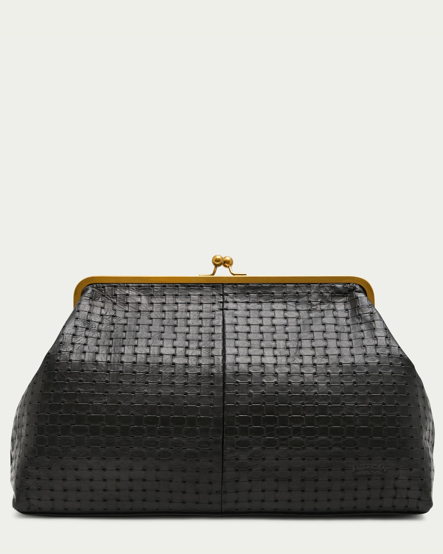 Black Embossed Weave