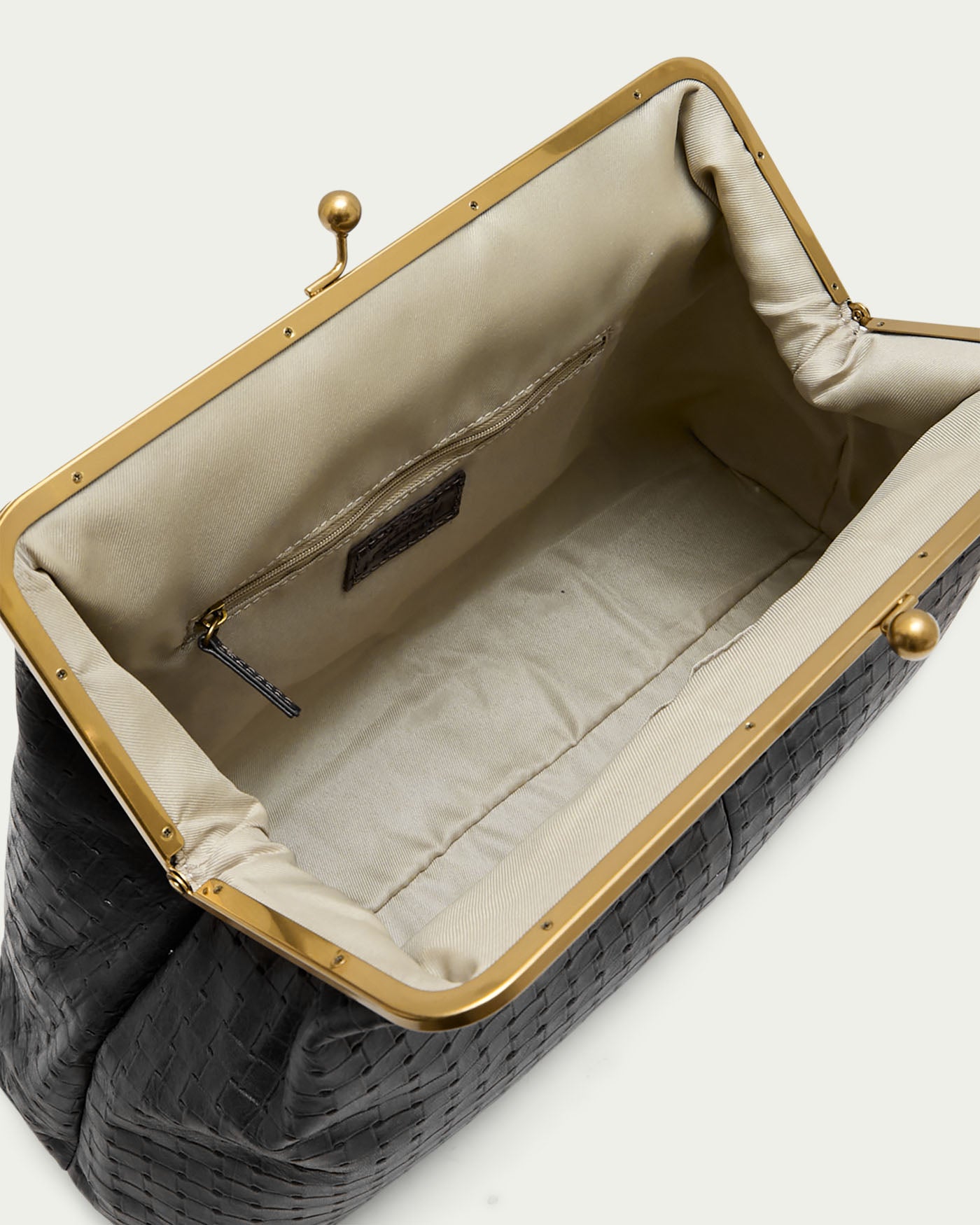 Black Embossed Weave