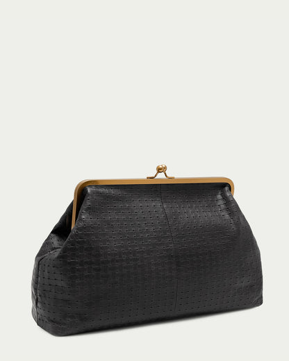 Black Embossed Weave