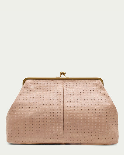 Nutmeg Embossed Weave