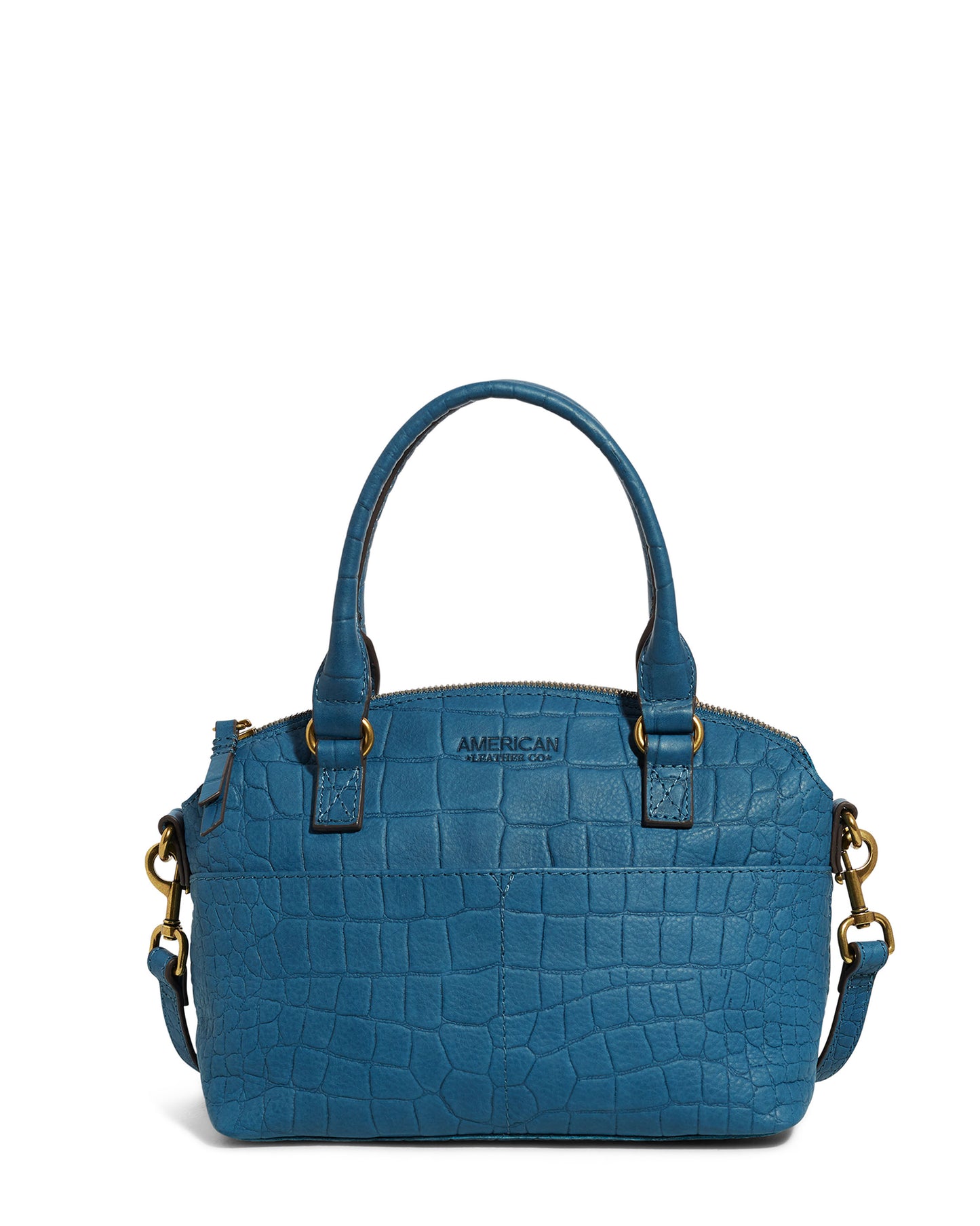 deep turquoise croco