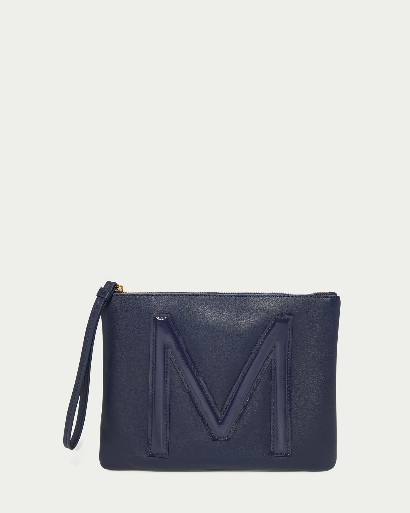 Dover Monogram Wristlet Pouch | American Leather Co. Handbags