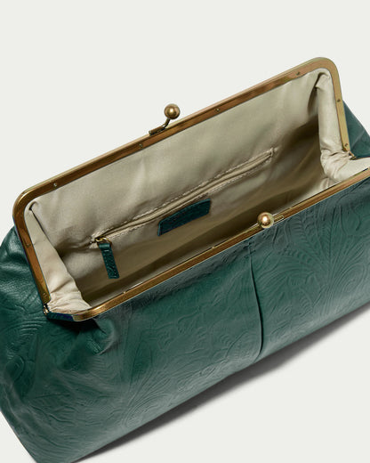 hunter green tooled