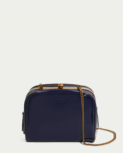 Dark Navy Patent